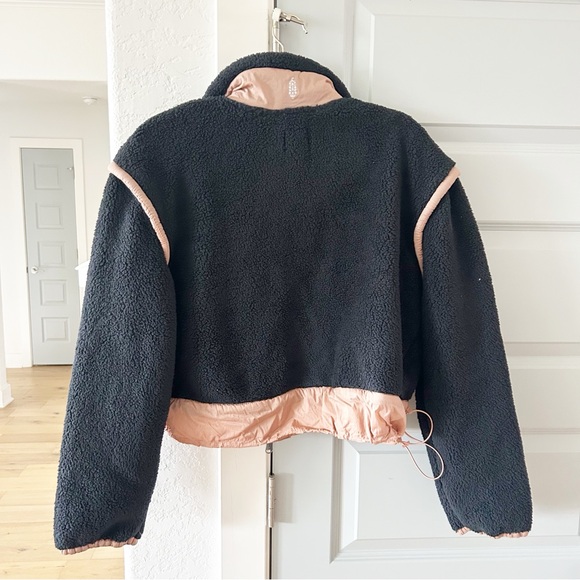 New Free People Courtside Fleece Jacket - Picture 5 of 6